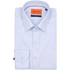 Suitable - Overhemd - Donkerblauw - Skinny-Fit - Formeel