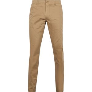 Suitable Chino broek Plato Beige - Maat 46 - Heren - Mannen broeken