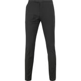 Gala Pants - Wol Blend - Zwart - Rokpantalon - Slim Fit