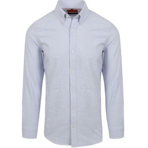 Suitable - Overhemd Oxford - Casual Shirt - Lichtblauw - 100% Katoen