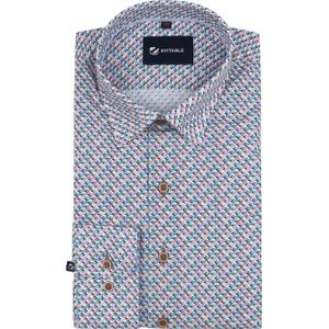 Suitable - Overhemd - Multicolour - Slim-Fit - Formeel