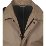Suitable - Regenjas - Taupe - Heren - Modern-Fit