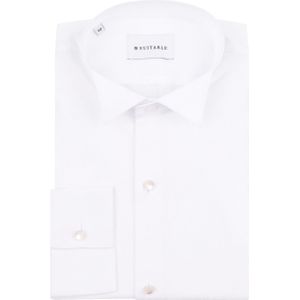 Rok Shirt Wit Moldau - Maat 37 - Heren - Rokwit