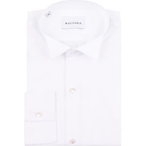 Suitable - Rok Shirt - Wit - Katoen