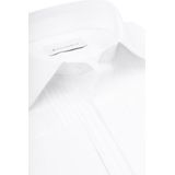 Suitable - Smoking Overhemd - Wit - 100% Katoen - Regular-Fit Pasvorm