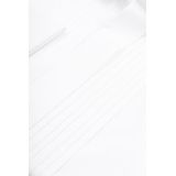 Suitable - Smoking Overhemd - Wit - 100% Katoen - Regular-Fit Pasvorm