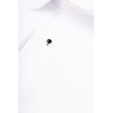 Suitable - Smoking Overhemd - Wit - Slim Fit - Luxe Heren Shirt van 100% Katoen