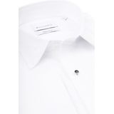 Suitable - Smoking Overhemd - Wit - Slim Fit - Luxe Heren Shirt van 100% Katoen