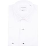 Suitable - Smoking Overhemd - Wit - Slim Fit - Luxe Heren Shirt van 100% Katoen