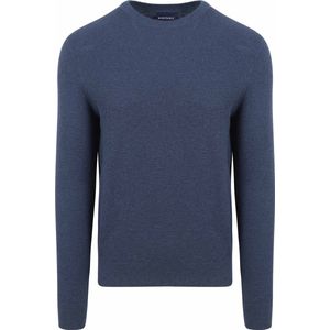 Suitable Trui Structuur Petrol - Heren