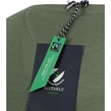Suitable Respect Vinir Pullover Mid Groen - Heren - Pullovers