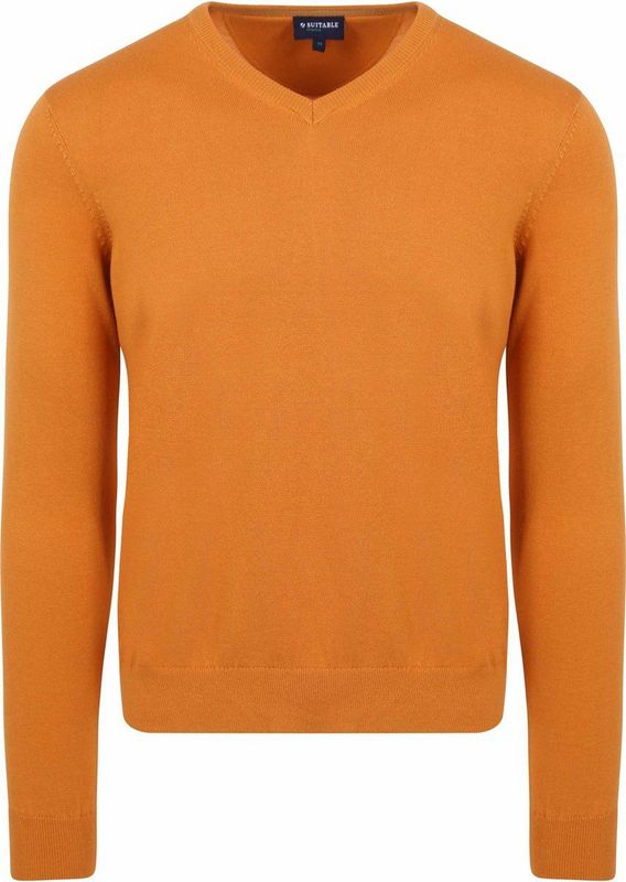 Suitable Respect Vinir Pullover Oranje - Heren - Pullovers