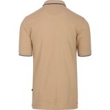 Suitable Respect Polo Tip Ferry Beige - Heren