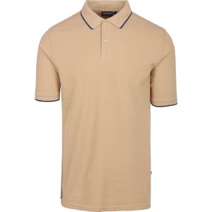 Suitable Respect Polo Tip Ferry Beige - Heren
