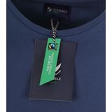 Suitable Respect T-shirt Jim Lichtblauw - Heren - Print T-shirts