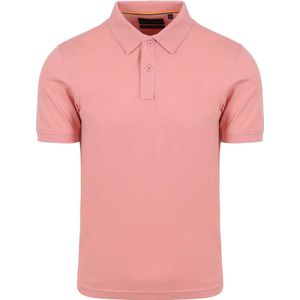 Suitable Cas Polo Roze - Maat S - Heren - Polo shirt Heren met Korte mouw