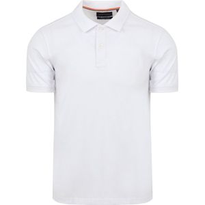Suitable - Modern-Fit - Poloshirt - Wit - Heren - Korte Mouw
