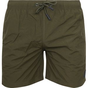Suitable Zwembroek Plain Army Groen - Maat XL - Heren zwemshort - Sneldrogend