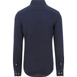 Suitable - Camicia - Poloshirt - Donkerblauw - Longsleeve Polo - Heren met Lange Mouwen