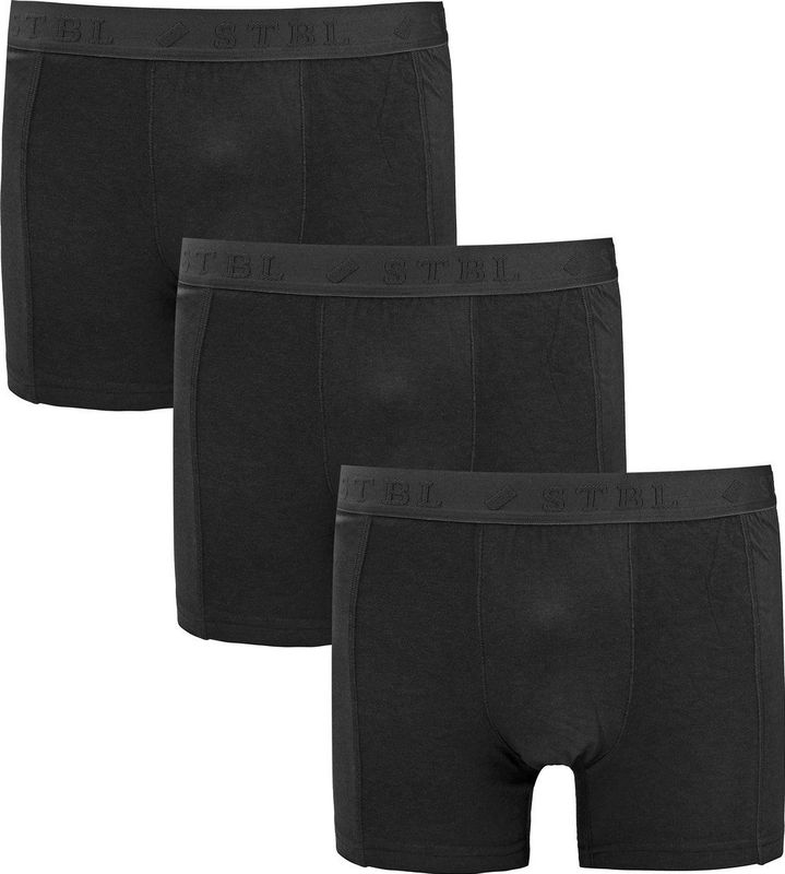 Suitable - Boxershorts - Zwart - 3-Pack - Onderbroeken voor Mannen