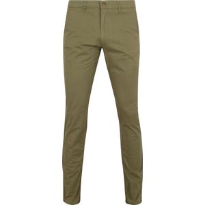 Suitable Chino broek Plato Khaki - Maat 46 - Heren - Mannen broeken