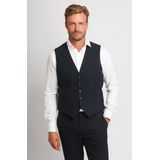Suitable - Gilet - Donkerblauw - Licht Getailleerd - Heren