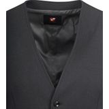 Suitable - Gilet - Zwart - Polyester/Viscose/Elasthaan - Licht Getailleerde Pasvorm