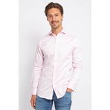 Suitable - Overhemd - Roze - Slim-Fit - Twill Stretch
