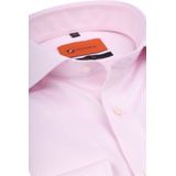Suitable - Overhemd - Roze - Slim-Fit - Twill Stretch