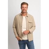 Suitable - BASE Shacket - Overshirt - Beige - Regular-Fit