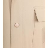 Suitable - BASE Shacket - Overshirt - Beige - Regular-Fit