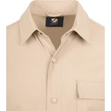 Suitable - BASE Shacket - Overshirt - Beige - Regular-Fit