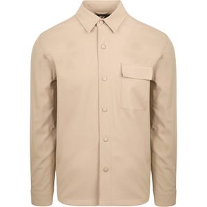 Suitable - BASE Shacket - Overshirt - Beige - Regular-Fit