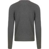 Suitable Respect Vinir Pullover Melange Antraciet - Heren - Pullovers