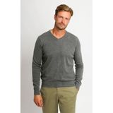 Suitable Respect Vinir Pullover Melange Antraciet - Heren - Pullovers