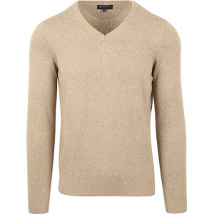 Suitable Respect Bio-Baumwolle Pullover Vinir Melange Sand - Größe XL