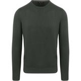 Suitable Respect Oinir Pullover Donkergroen - Heren - Pullovers