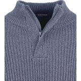 Suitable - Half Zip Trui - Donkerblauw - Schipperstrui