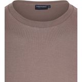Suitable Respect Longsleeve Heavy T-shirt Taupe - Heren - Print T-shirts