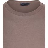 Suitable Respect Longsleeve Heavy T-shirt Taupe - Heren - Print T-shirts