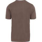 Suitable Respect T-shirt Jim Taupe - Heren - Print T-shirts