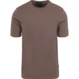 Suitable Respect T-shirt Jim Taupe - Heren - Print T-shirts