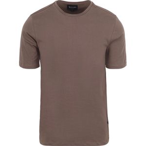 Suitable Respect T-shirt Jim Taupe - Heren - Print T-shirts