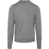 Suitable - Merino Pullover - Grijs - Heren - Sweater