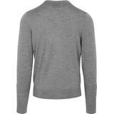 Suitable - Merino Pullover - Grijs - Heren - Sweater