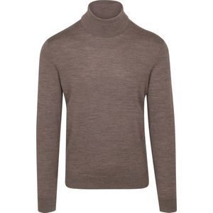 Suitable Merino Coltrui Melange Taupe - Heren