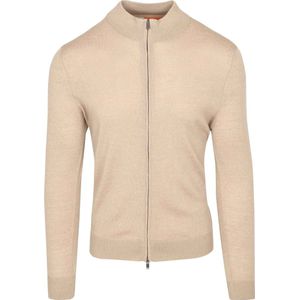 Suitable Cardigan Merino Sand - Heren