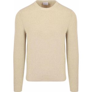 Suitable - Trui - Ecru - Wol Blend - Heren