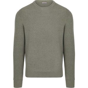 Suitable Trui Wol Blend Groen - Heren