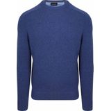 Suitable - Pullover - Donkerblauw - Lamswol - Ronde Hals